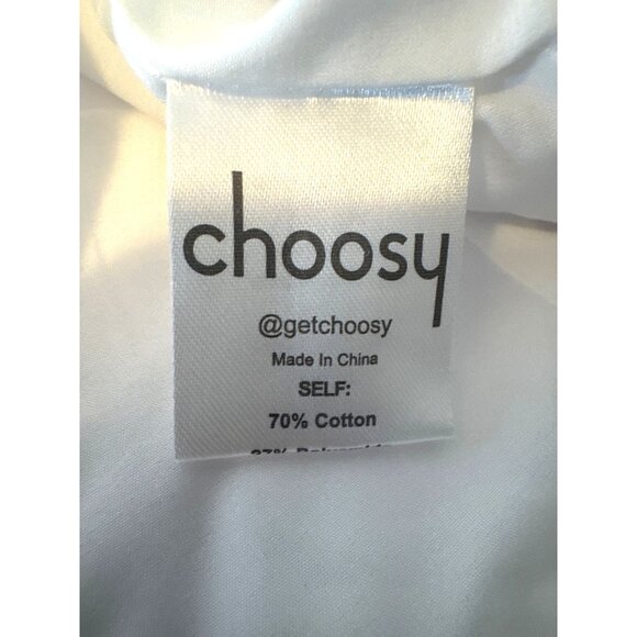 NWT Choosy Medium Priscilla Square Neckline Dainty Victorian Fitted Cuffs - Picture 14 of 16